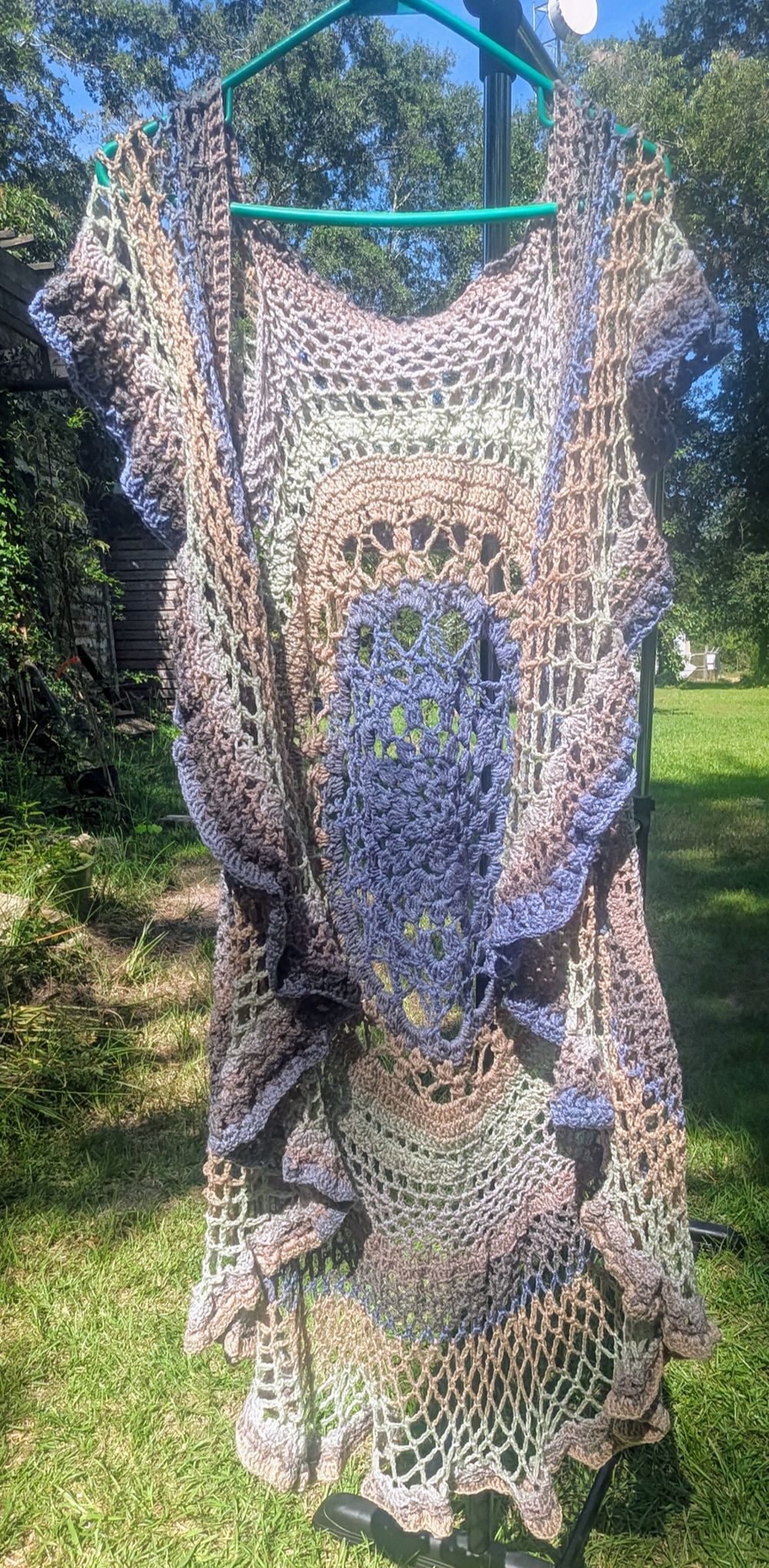 Mandala Duster Vest